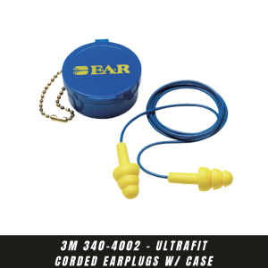 3M™ E-A-R™ UltraFit™ Earplugs 340-4002, Corded