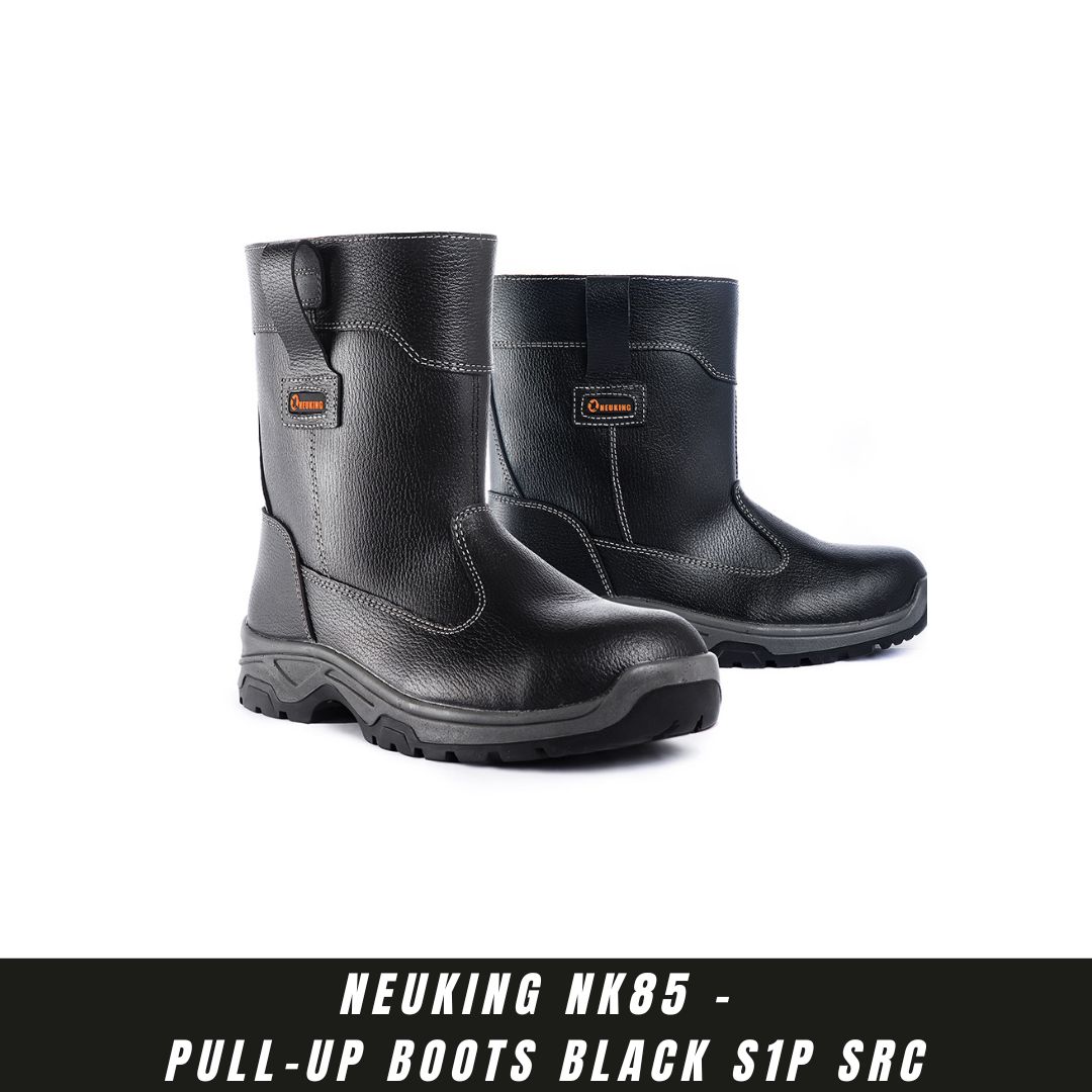 Neuking NK85 - Pull-up Boots Black S1P, SRC