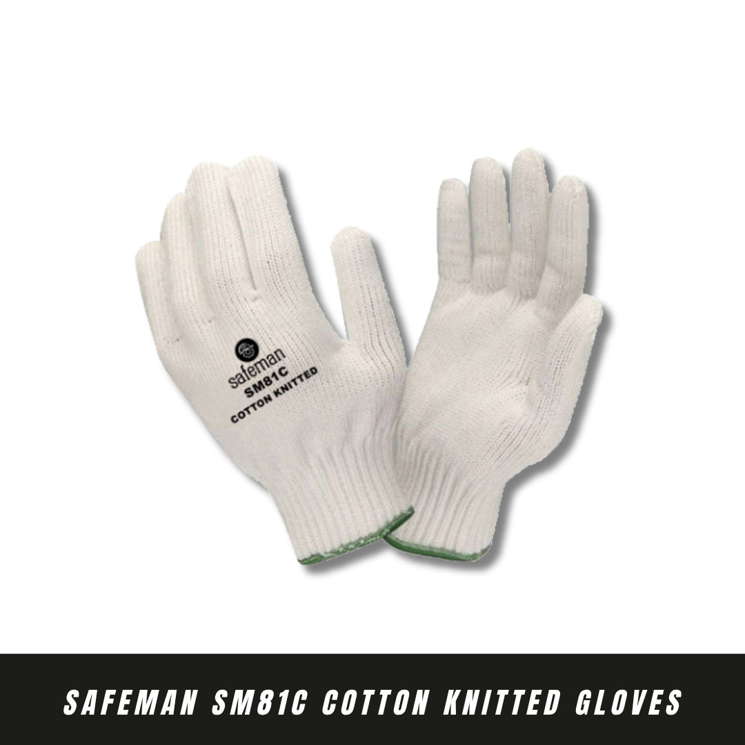 SAFEMAN SM81C - Cotton Knitted Gloves