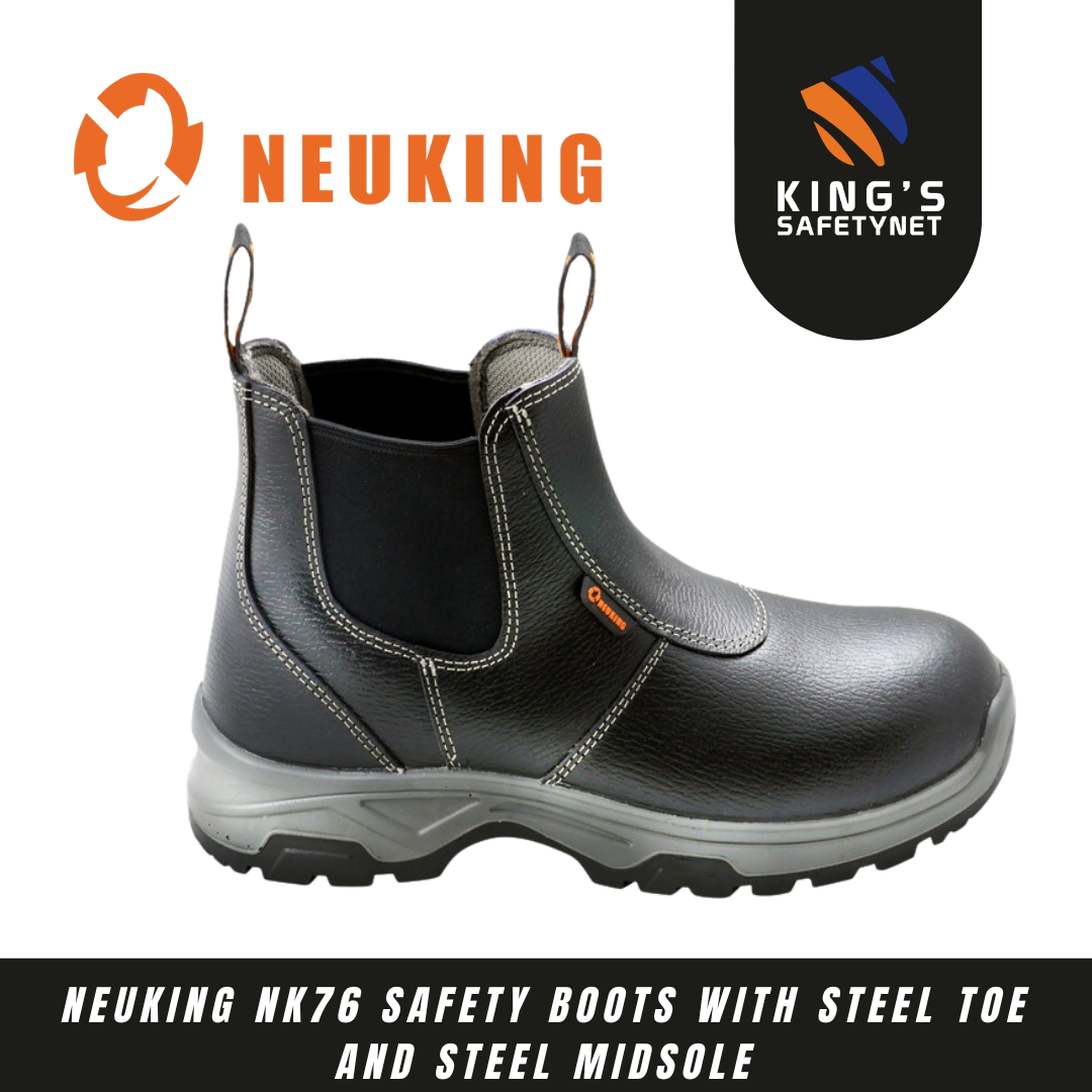 NK76 Safety Boots with Steel Toe and Steel Midsole